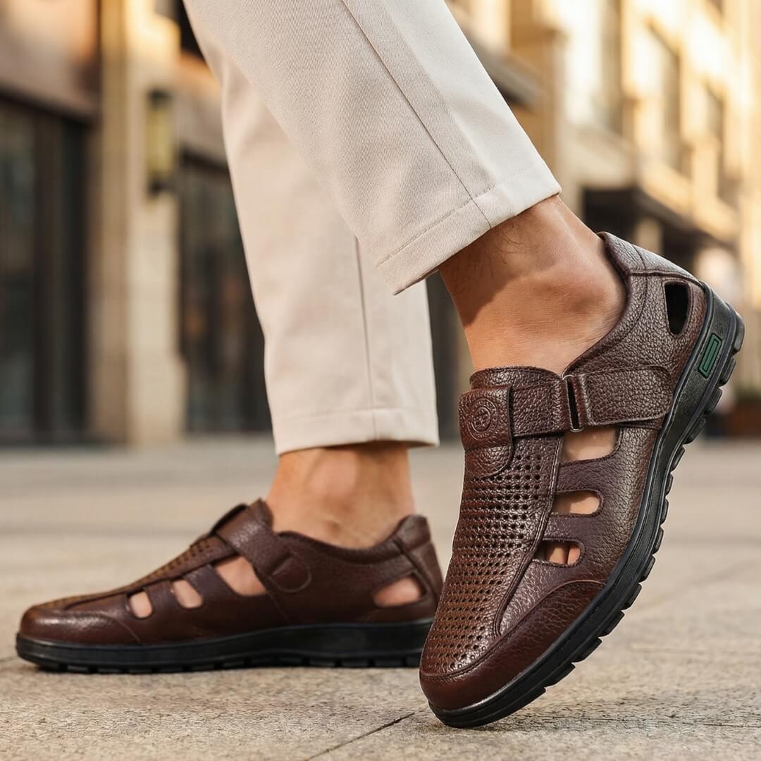 Hudson Leather Sandals