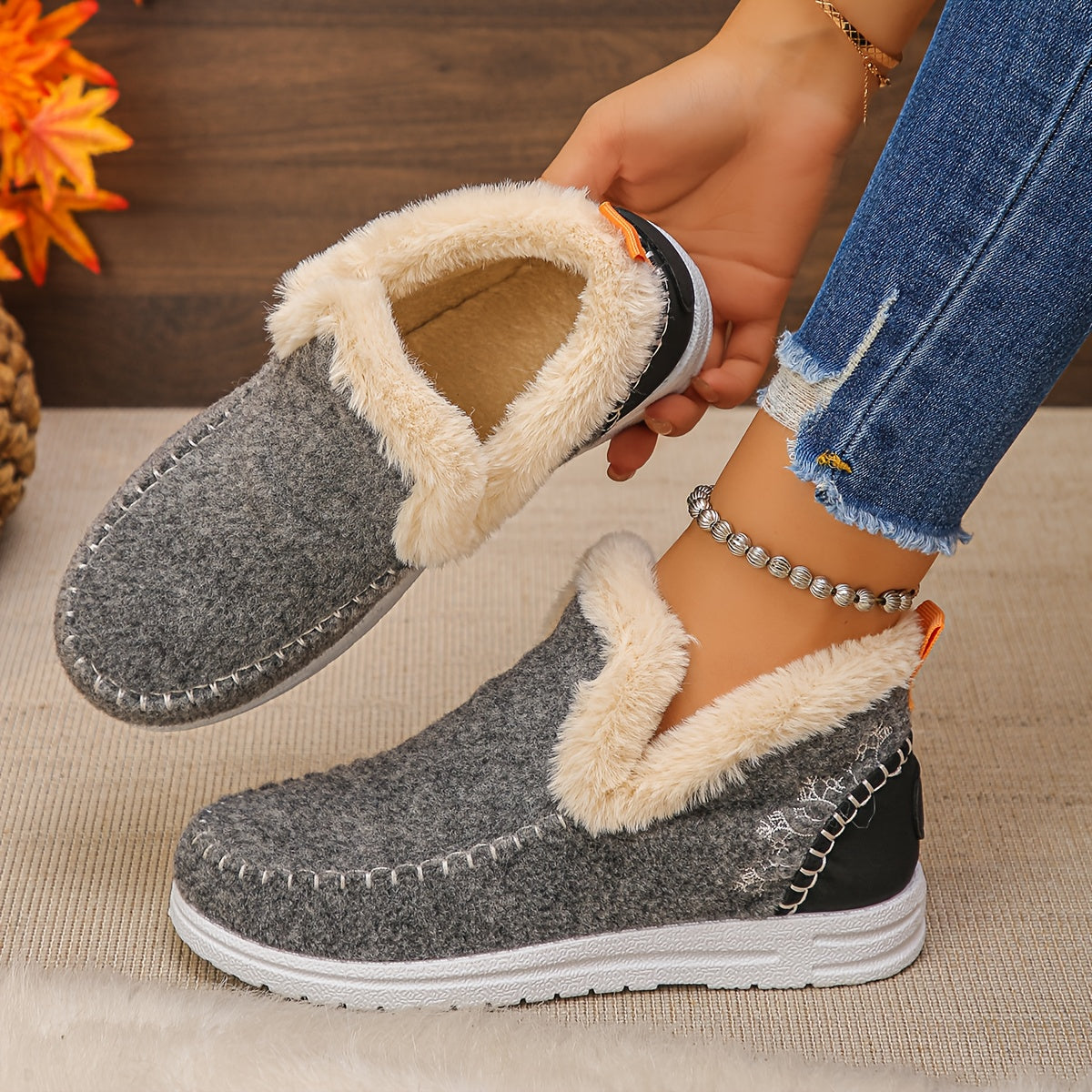 Charlotte™ | Wool-Lined Everyday Slippers