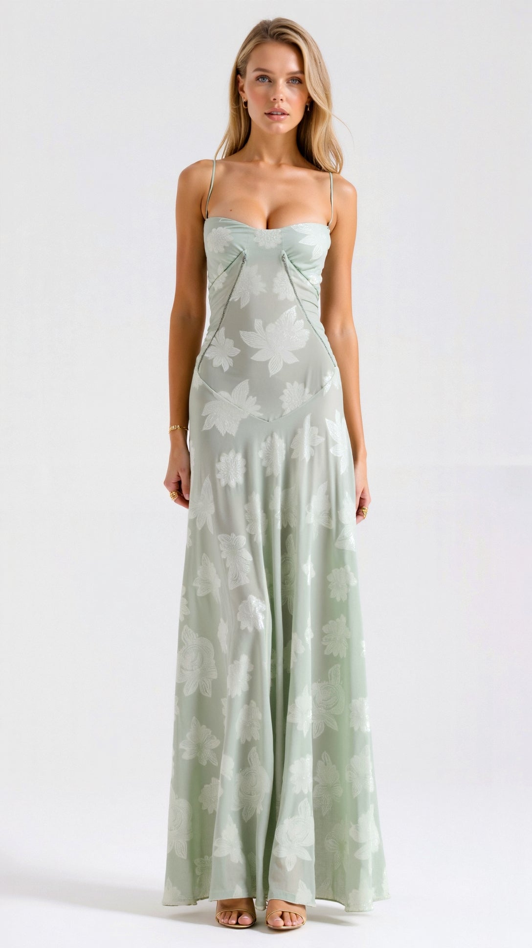 Harper | Women Wedding Guest Slip Maxi Dress