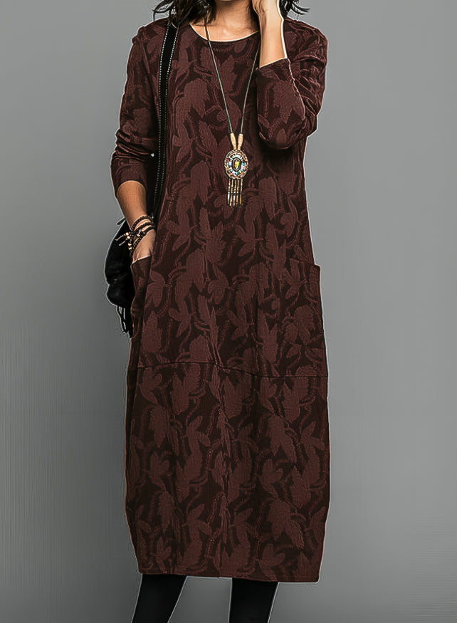 Clara | Women's Wedding Guest Printed Midi Dress