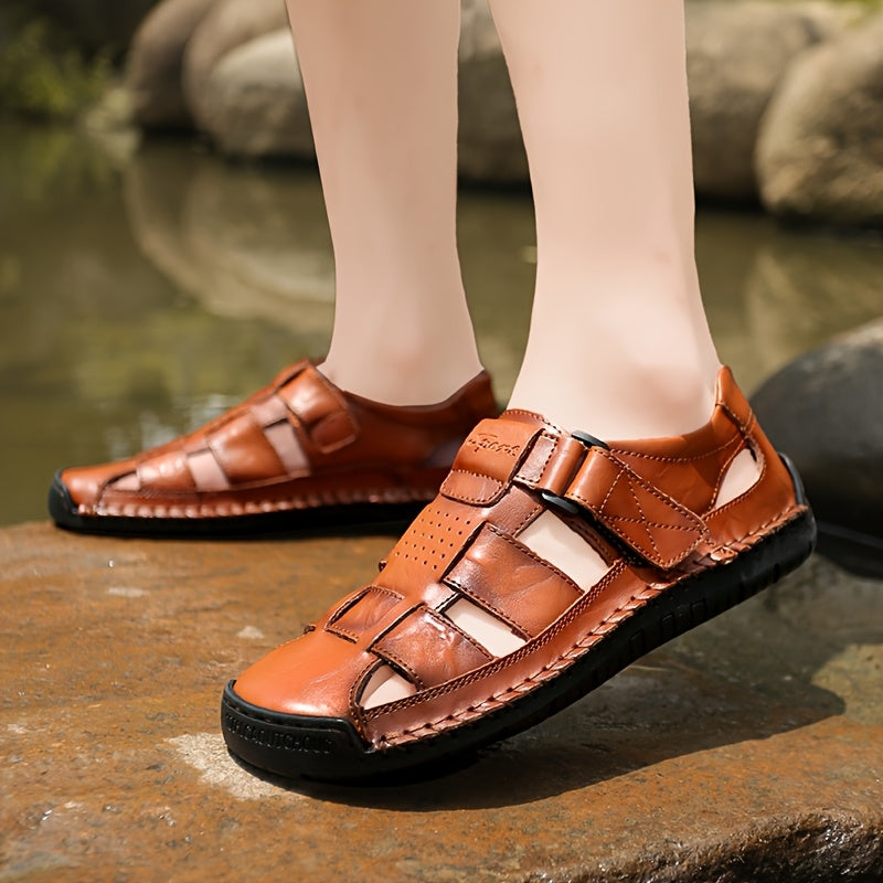 Noah™ | Men's Leather Walking Sandals