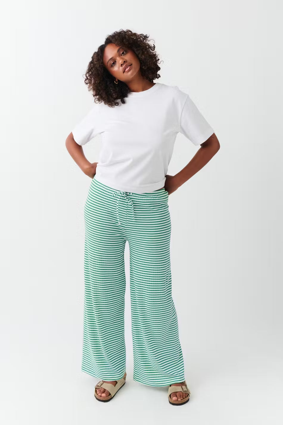 Ava | Women’s Spring Striped Relaxed Pants