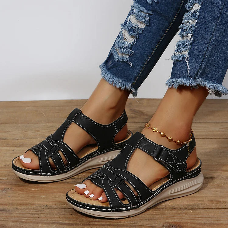 Noah™ | Leather Arch Support Sandals Women