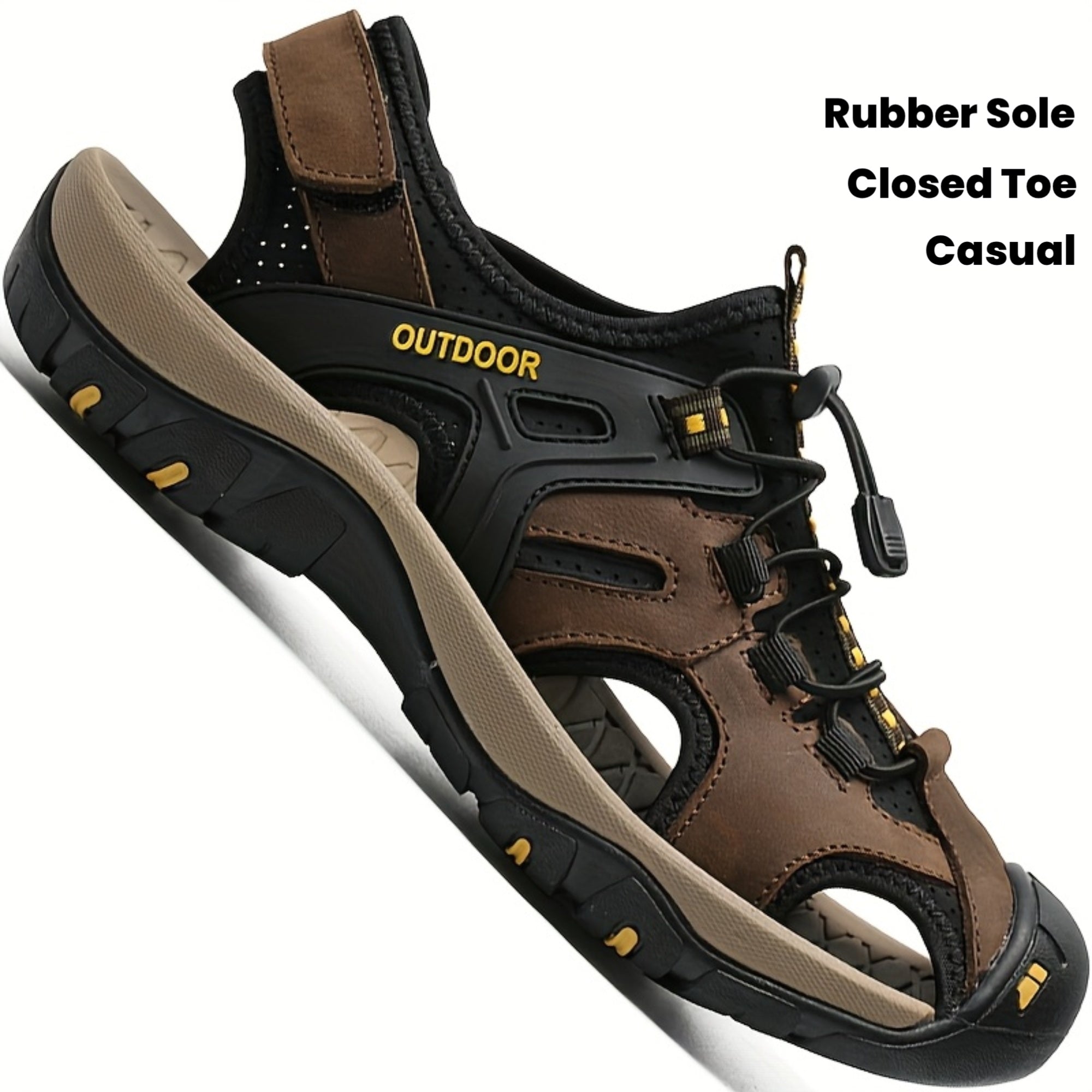 Noah | Mens Leather Fisherman Sandals