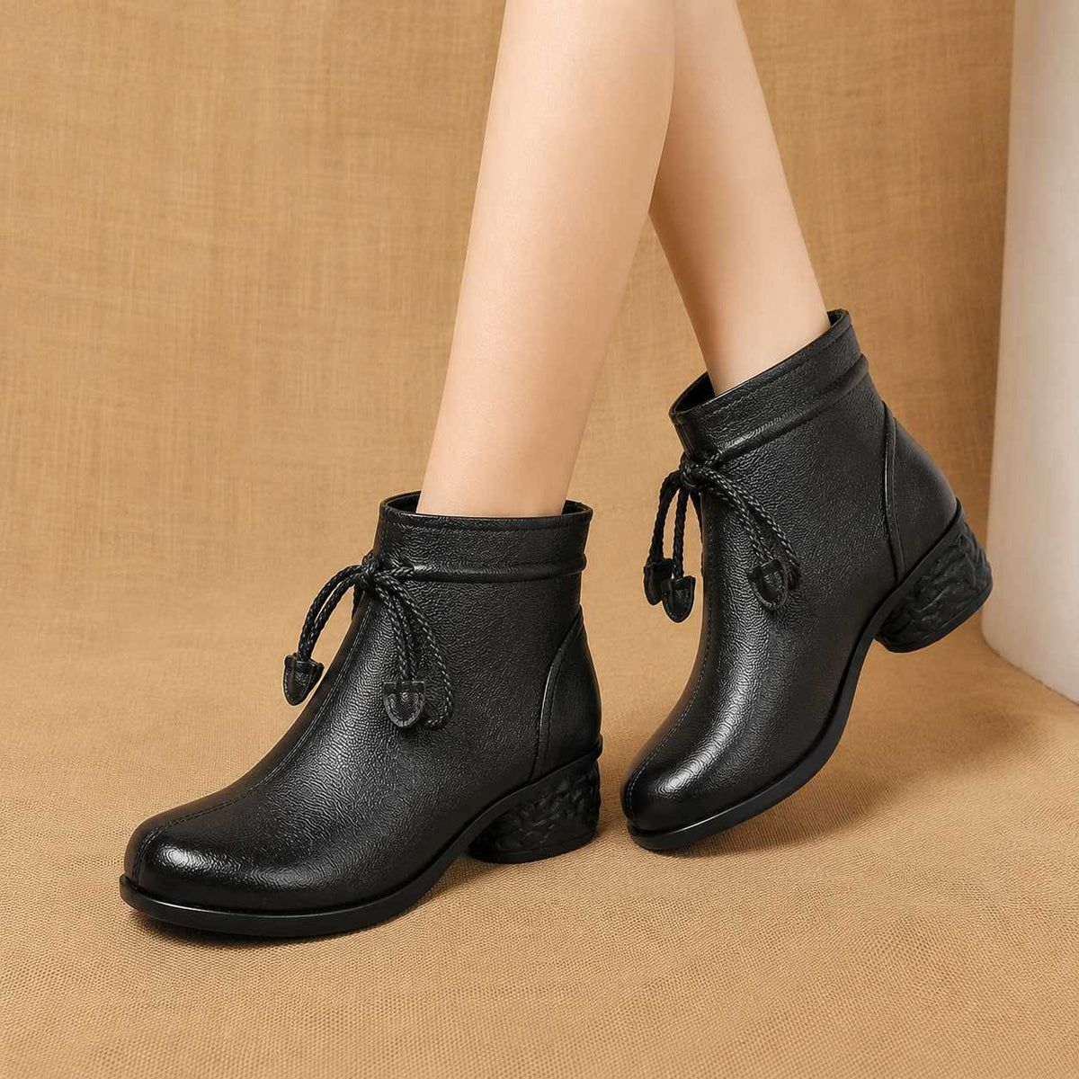 Noah | Women's Leather Ankle Boots