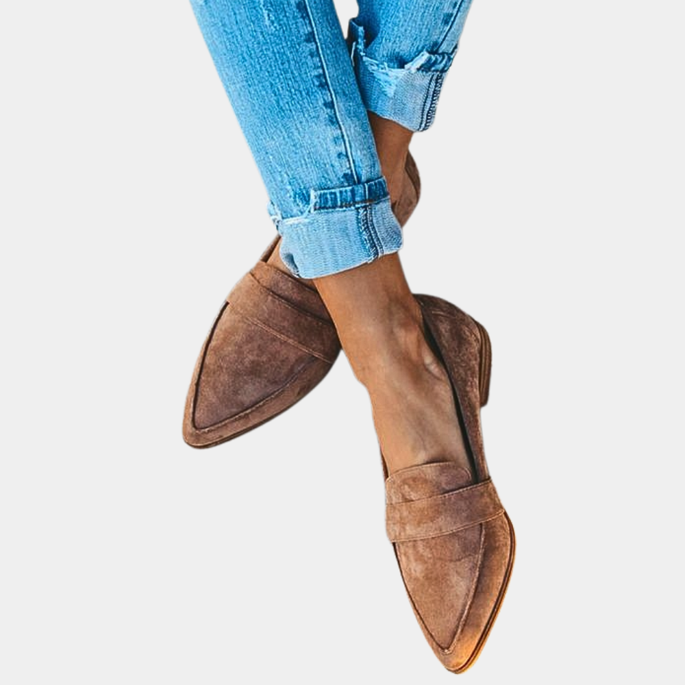 Esmée | Pointed Toe Loafers for Women