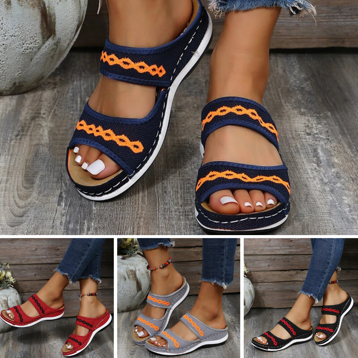 NoahShoes™ - Orthopedic Footbed Sandals