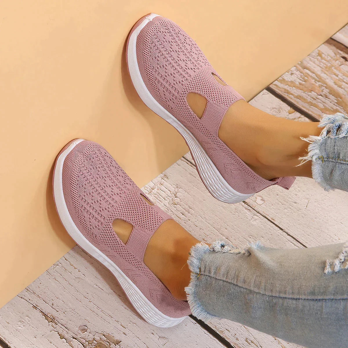 NoahShoes™ - Comfortable casual walking shoes with breathable mesh