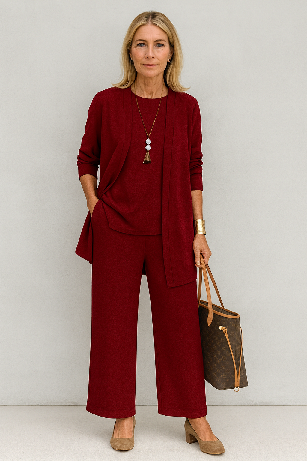 Harper | Womens Minimal Three Piece Lounge Set