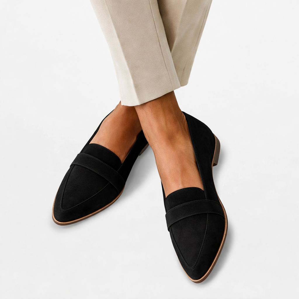 Women's Orthopedic Soft Suede Loafers – Elegant Perfect Fit