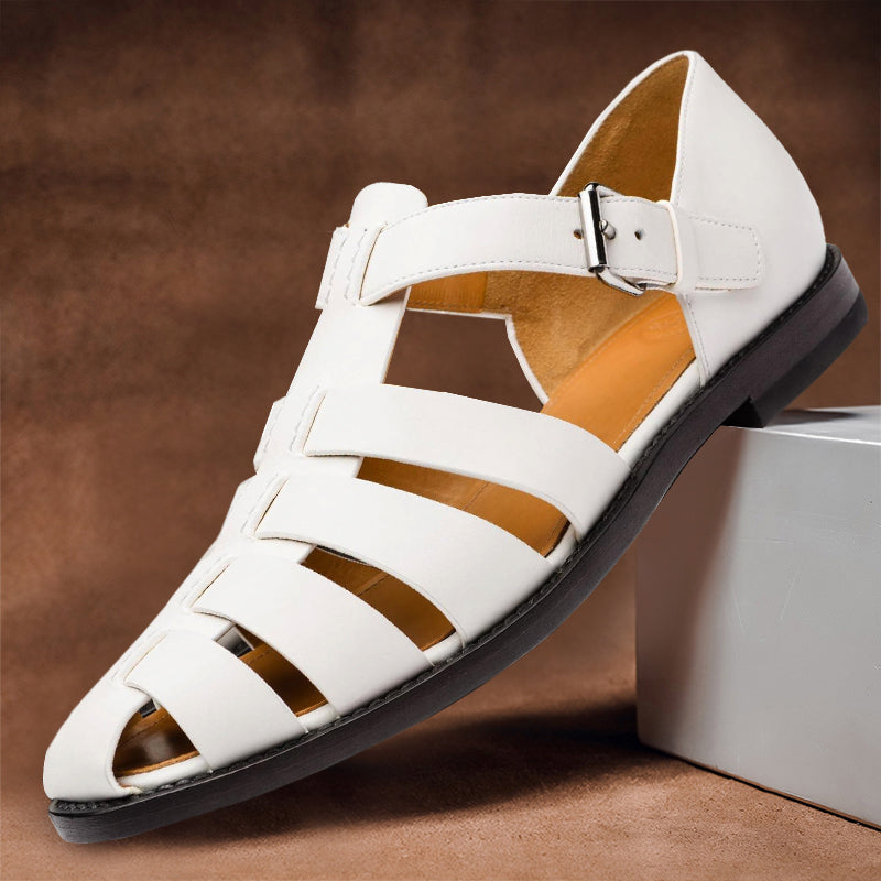 Noah | Leather Fisherman Sandals