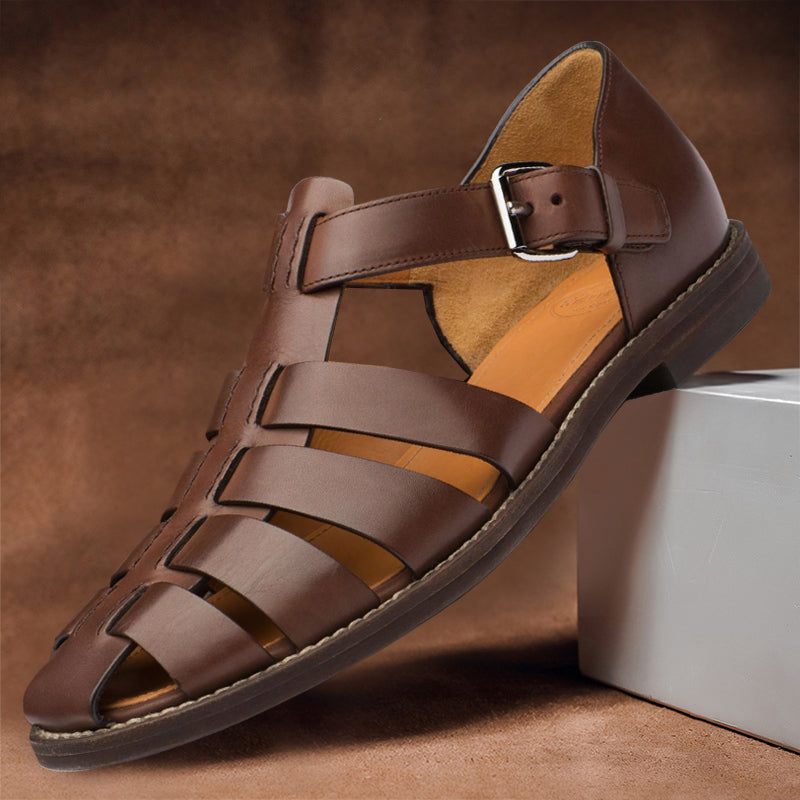 Noah | Leather Fisherman Sandals