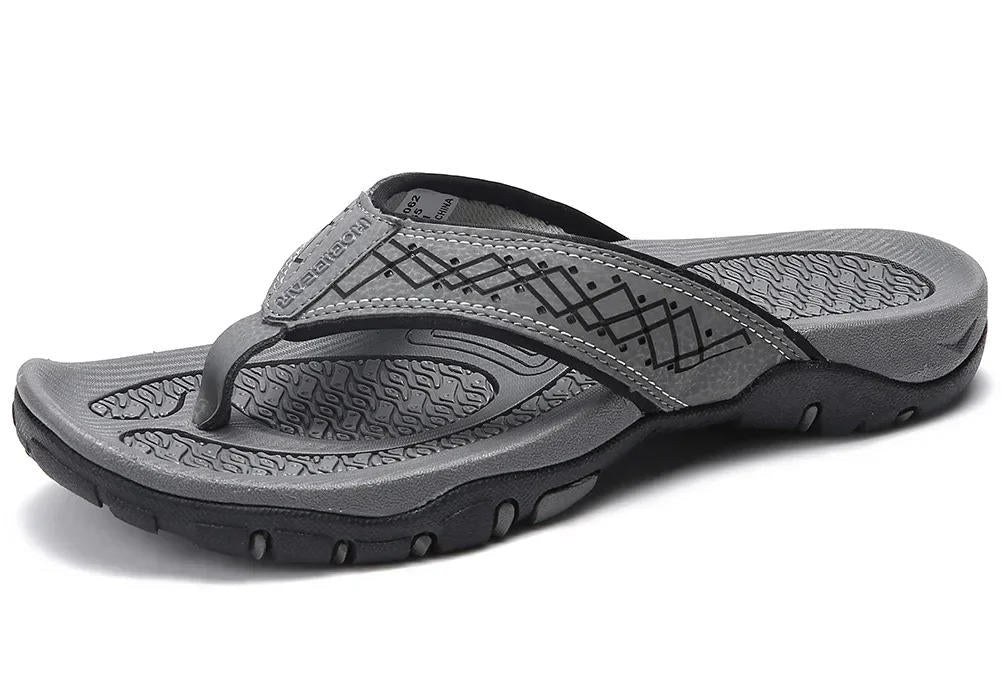 Noah™ | Orthopedic Men's Athletic Flip Flops with Arch Support