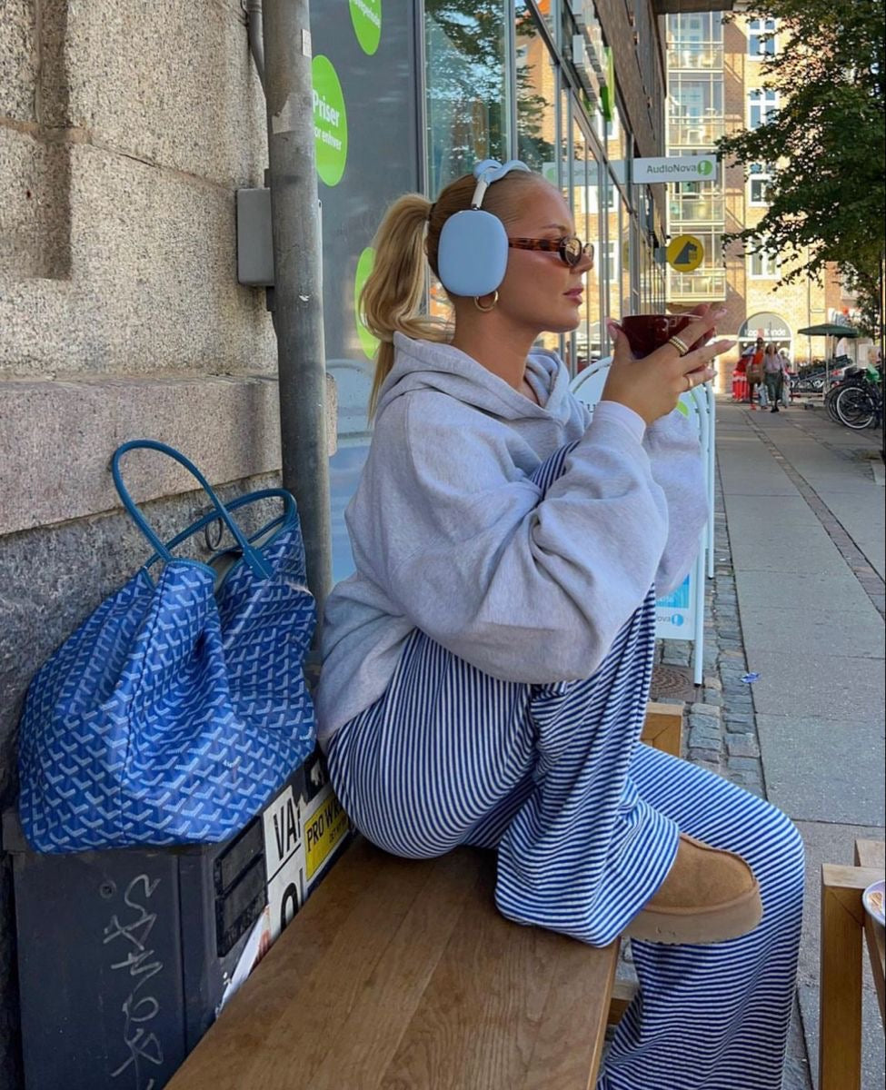 Ava | Women’s Spring Striped Relaxed Pants