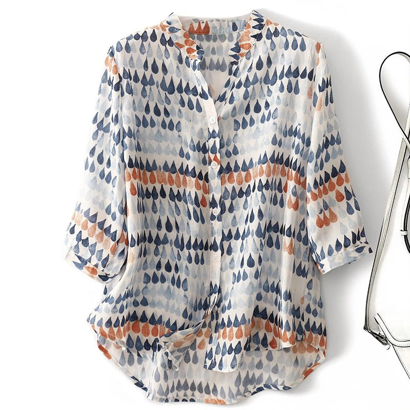 Iris | Elegant Summer Blouse