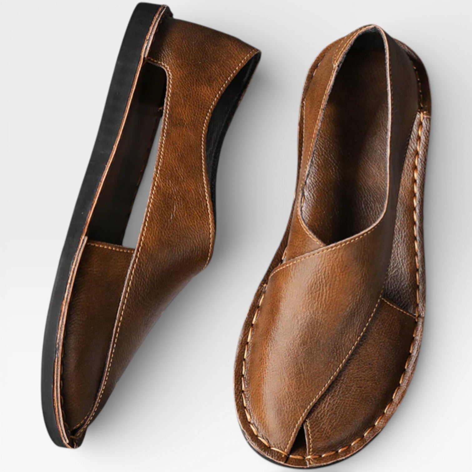 Noah™ | Men’s Classic Leather Sandals