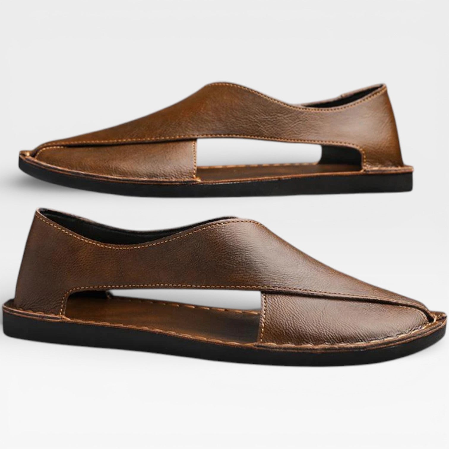 Noah™ | Men’s Classic Leather Sandals
