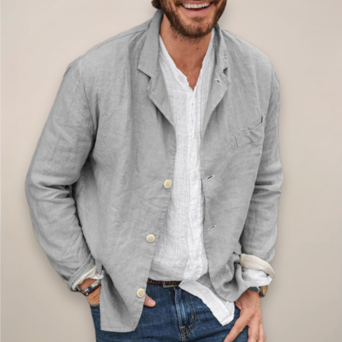 Stephen | Men’s Relaxed Fit Blazer Jacket Style