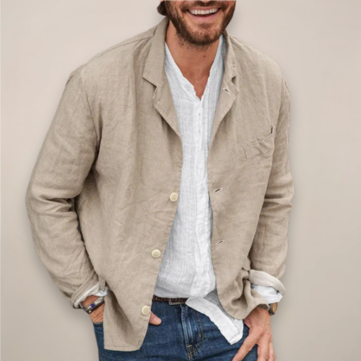 Stephen | Men’s Relaxed Fit Blazer Jacket Style