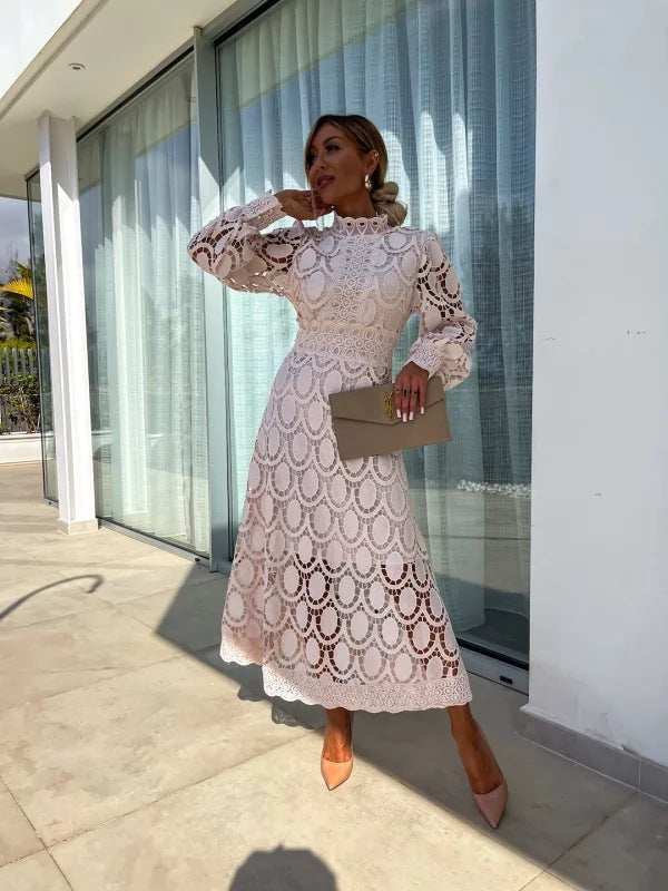 Eloise | Women Elegant Long Sleeve Party Dress