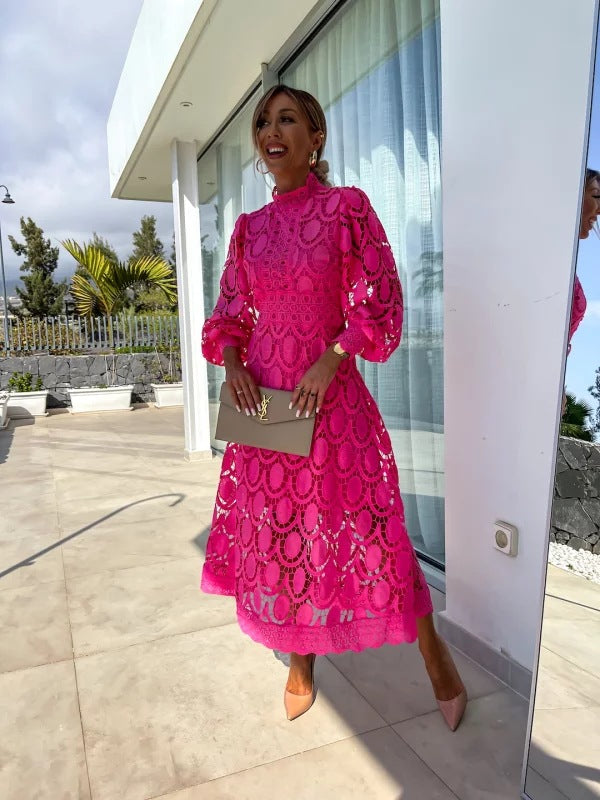 Eloise | Women Elegant Long Sleeve Party Dress