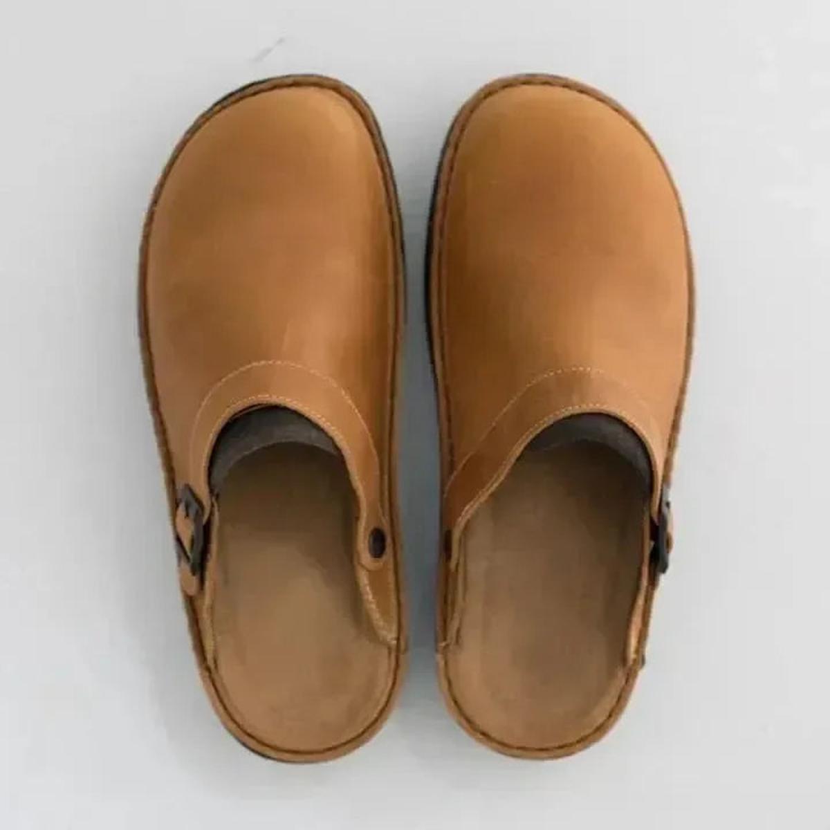 Noah™ | Men's Leather Arch Support Mules