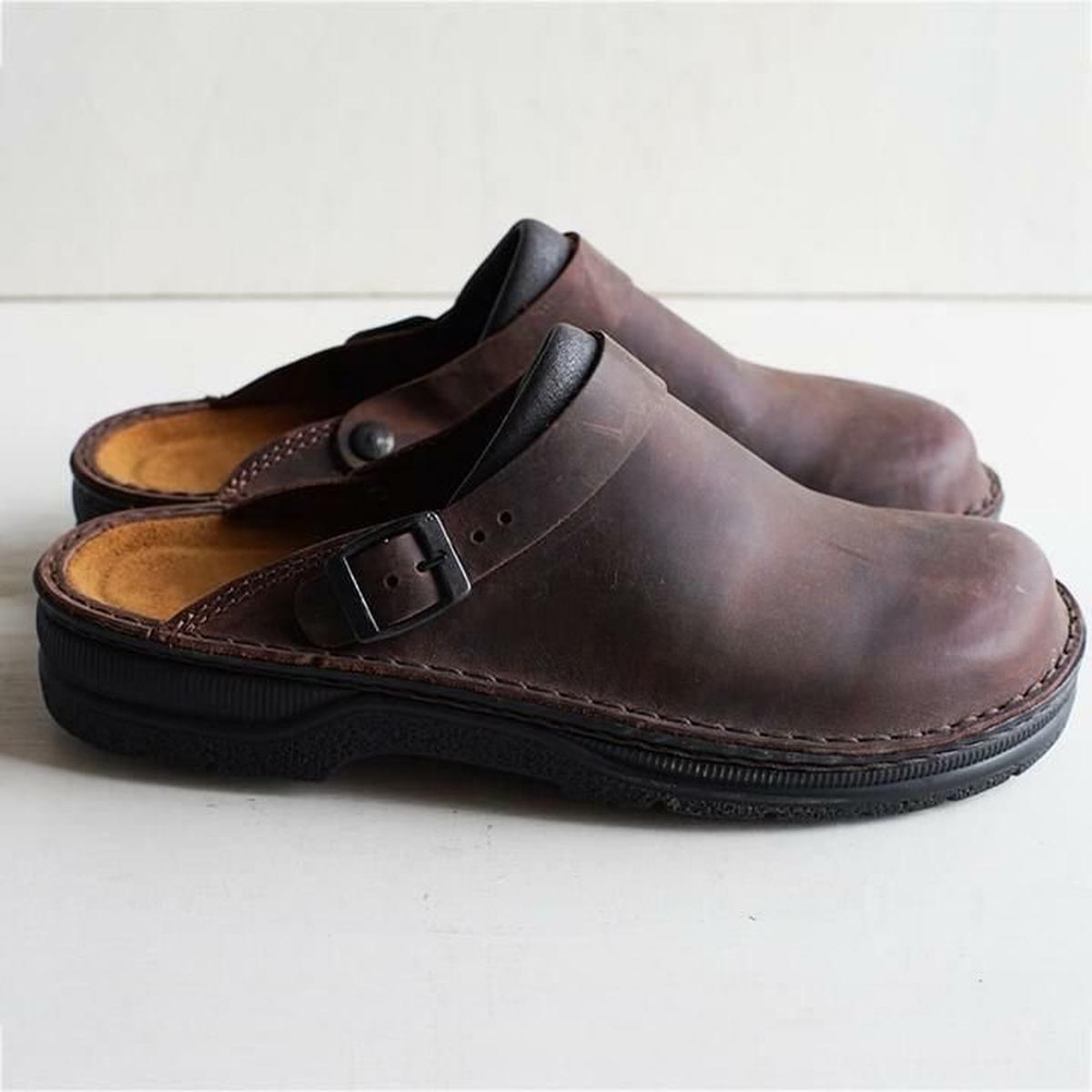 Noah™ | Men's Leather Arch Support Mules