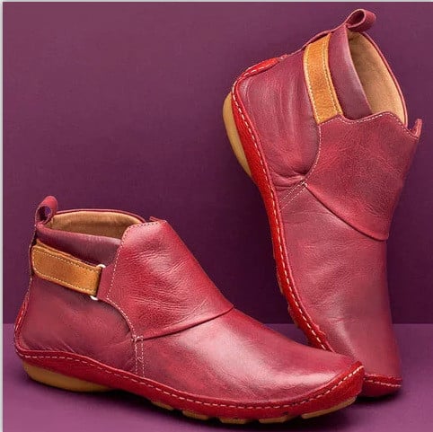 Noah Shoes™ | Orthopedic Leather Ankle Boots