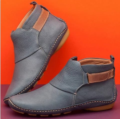 Noah Shoes™ | Orthopedic Leather Ankle Boots
