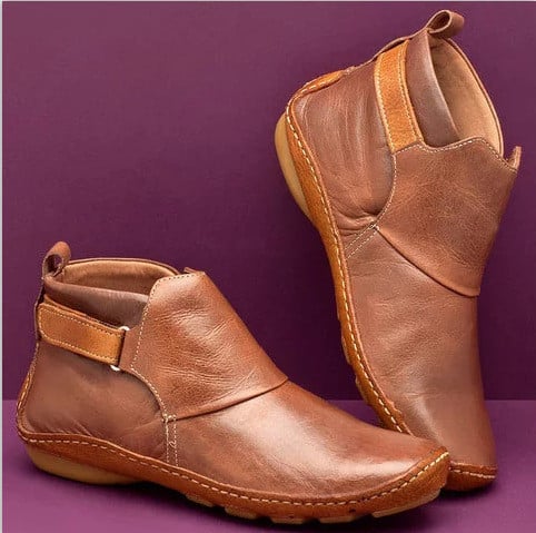 Noah Shoes™ | Orthopedic Leather Ankle Boots