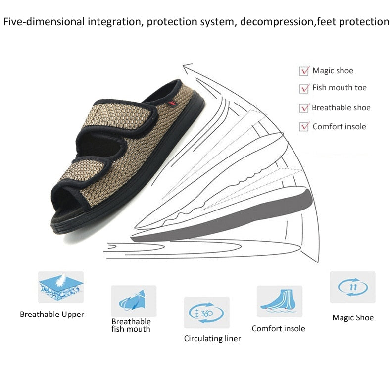 MarleyShoes™ | Extra-Wide Diabetic Shoes