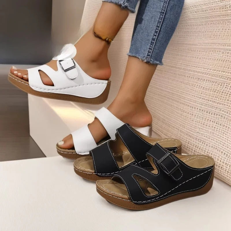 Noah™ | Ladies Wide Fit Orthopaedic Walking Sandals