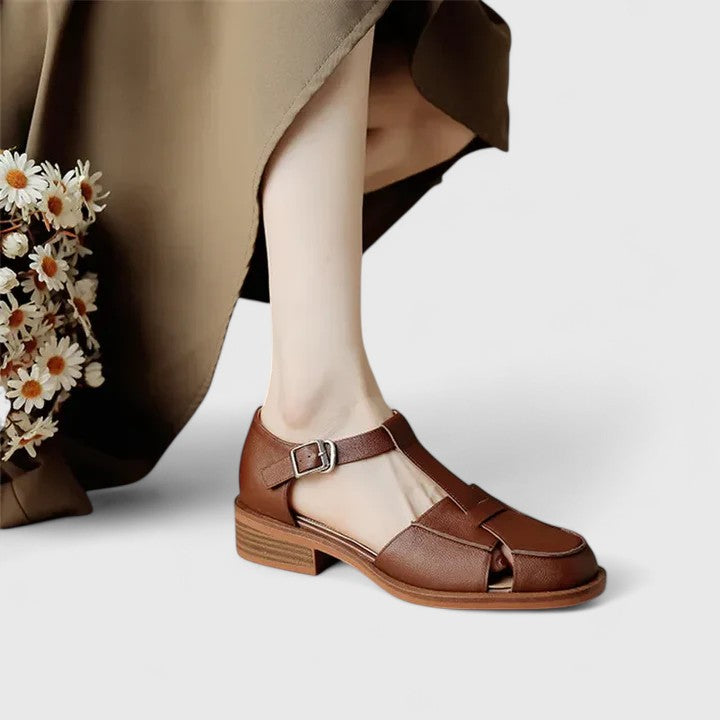 Thalina | Elegant Mary Jane Strap Orthopedic Sandals
