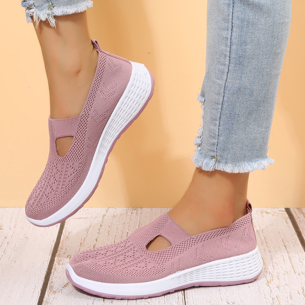 NoahShoes™ - Comfortable casual walking shoes with breathable mesh