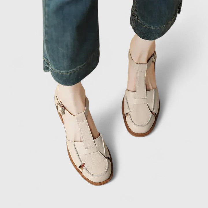 Thalina | Elegant Mary Jane Strap Orthopedic Sandals