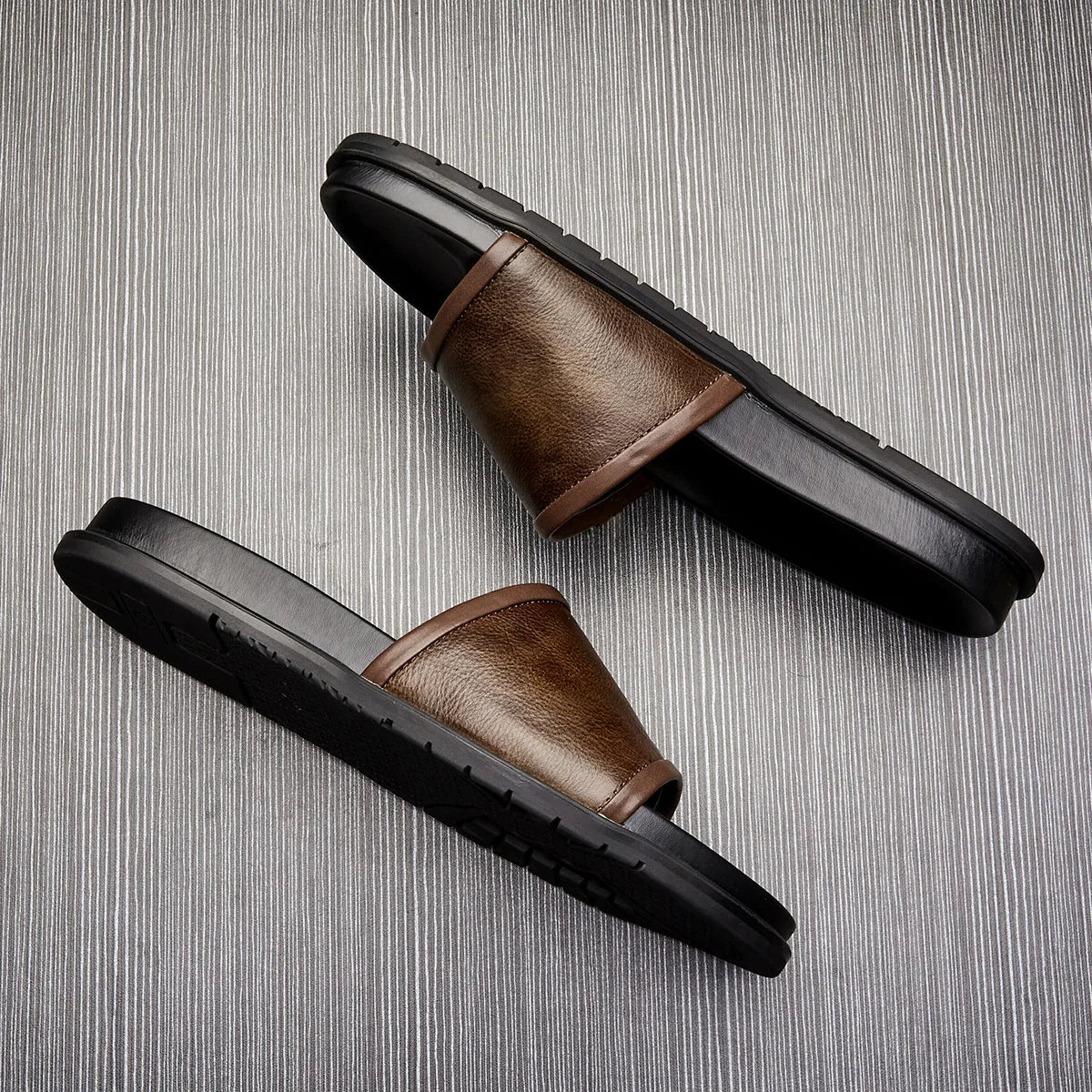Noah™ | Luxury Leather Slides