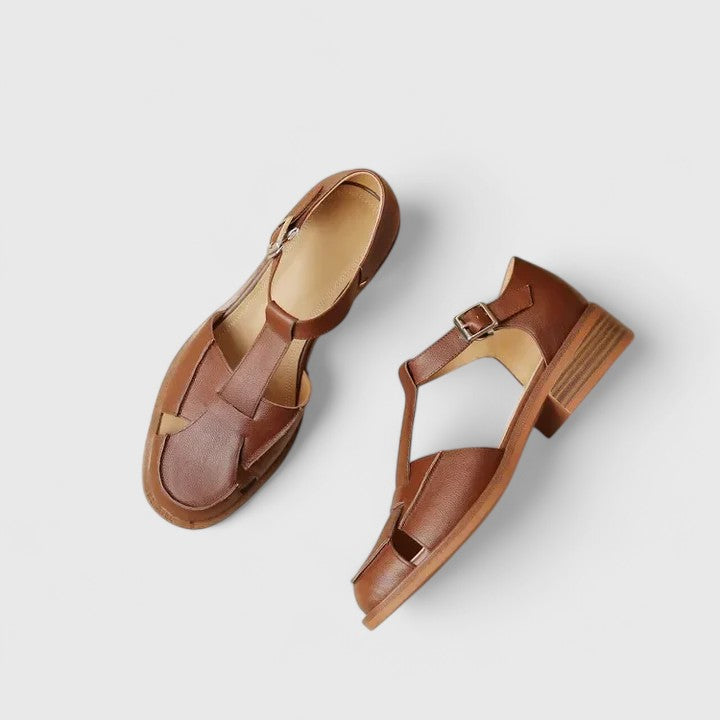 Thalina | Elegant Mary Jane Strap Orthopedic Sandals