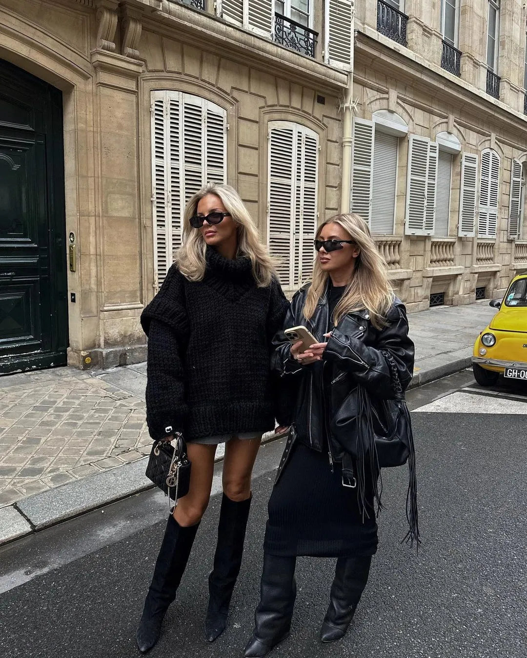 Chloe | Women Oversized Long Sleeve Mini Dress