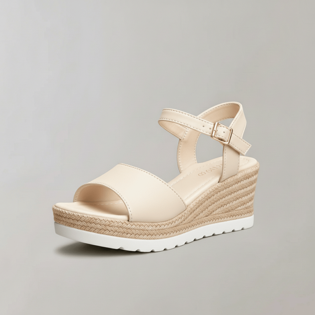 Rowan | Wedge Sandals with Ankle Strap
