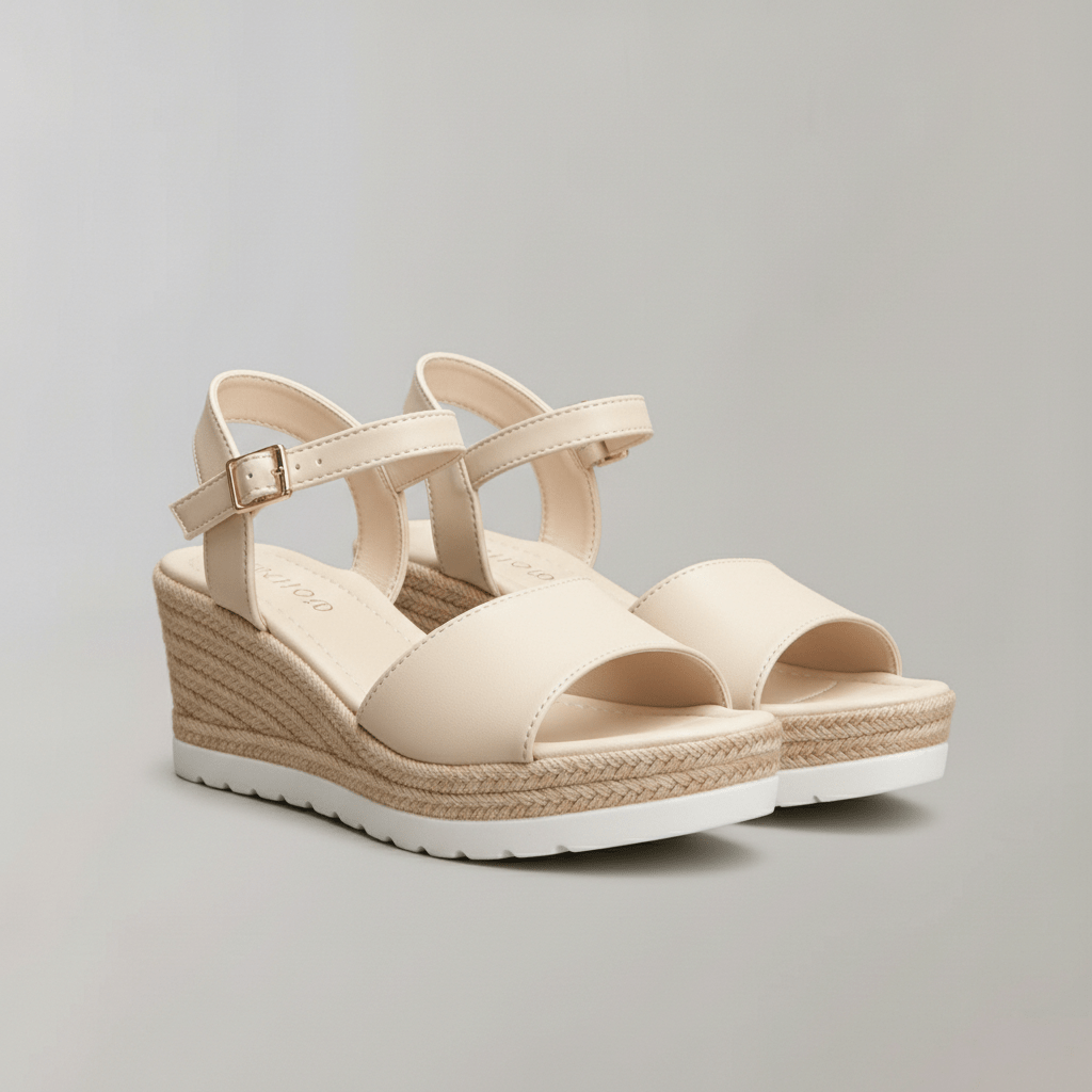 Rowan | Wedge Sandals with Ankle Strap