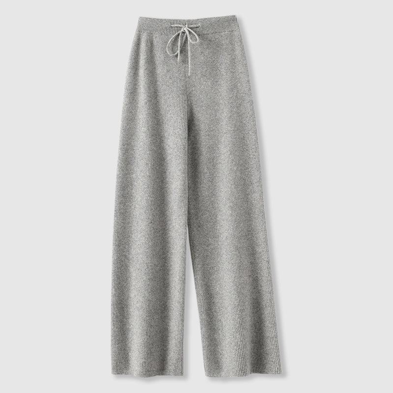 Eva | Women’s Winter Wide Leg Knit Pants