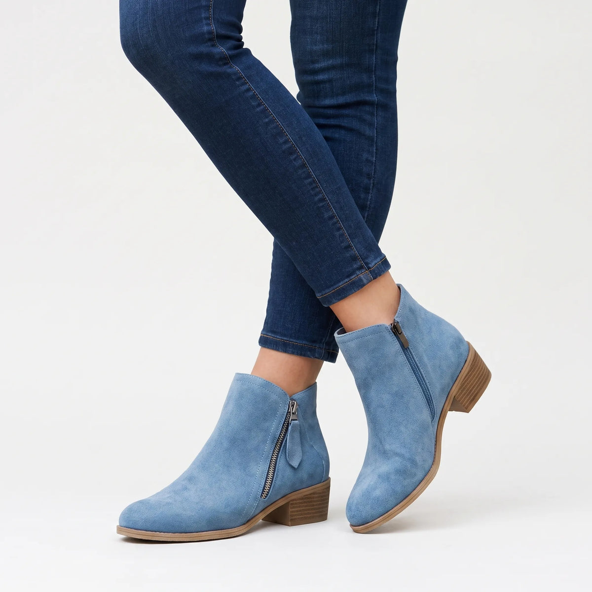 Noah│Women's Heeled Ankle Boots