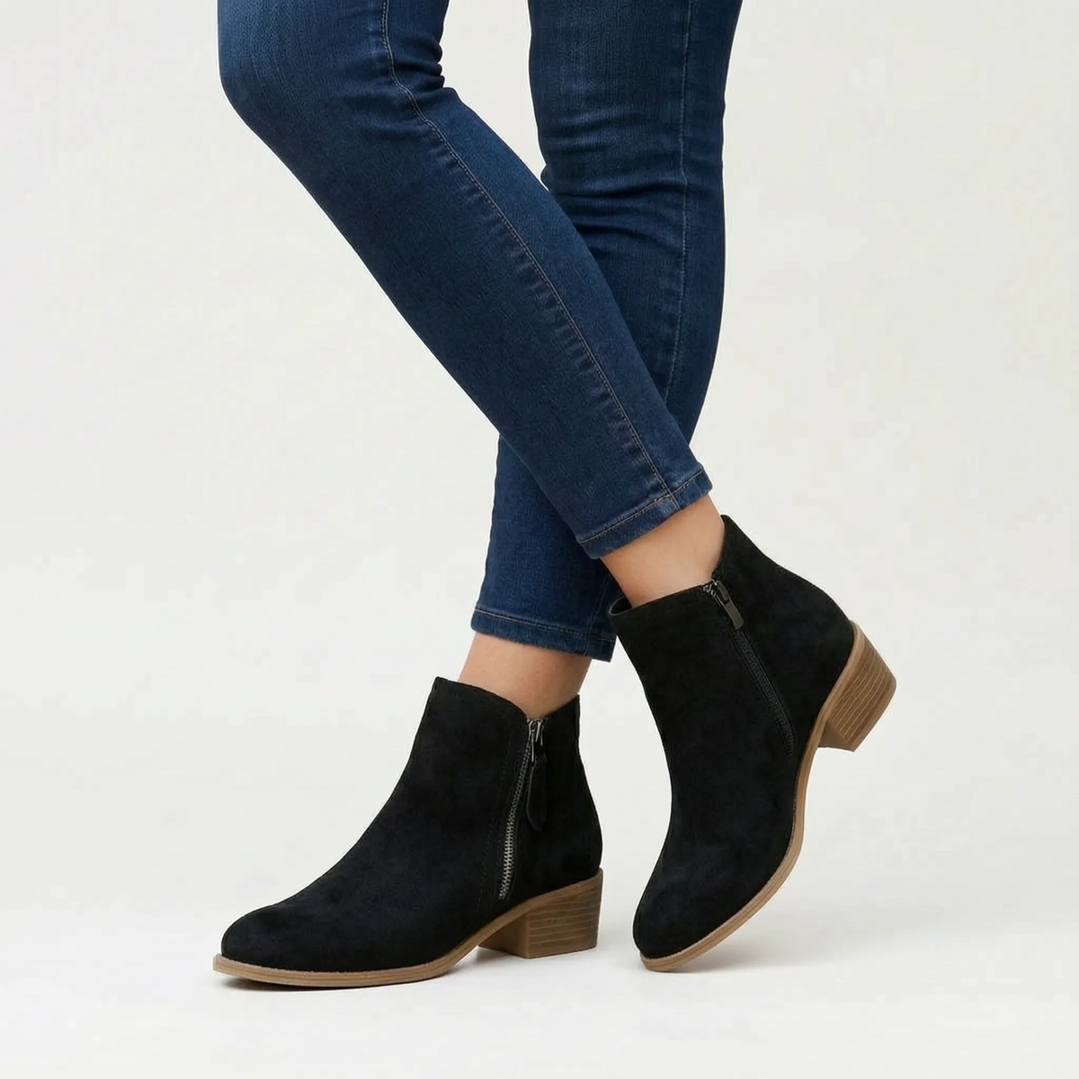 Noah│Women's Heeled Ankle Boots