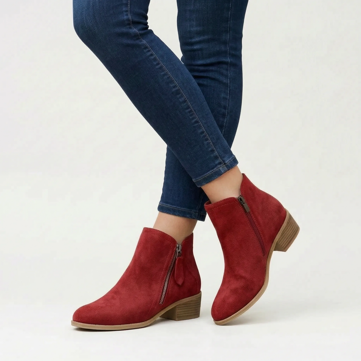 Noah│Women's Heeled Ankle Boots