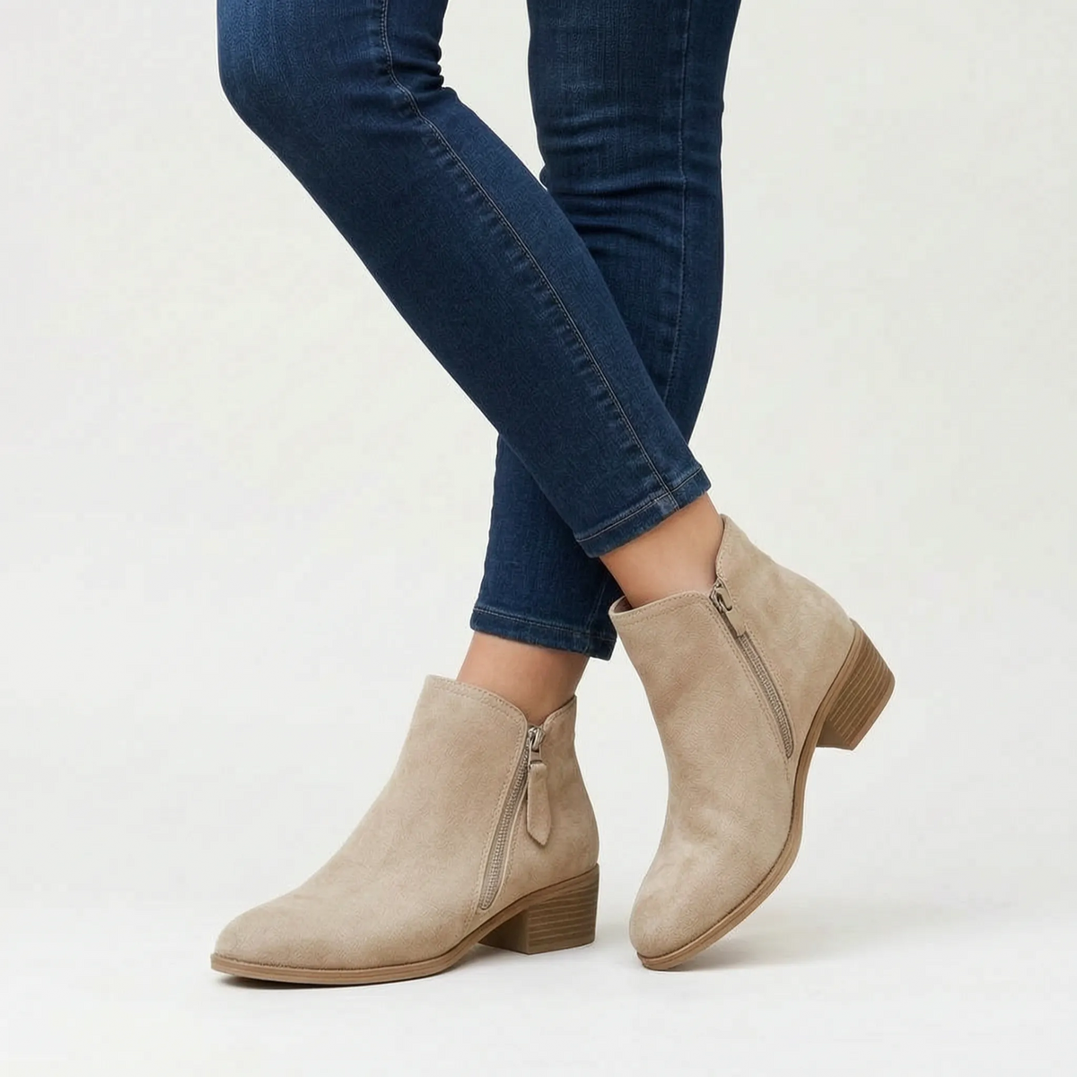 Noah│Women's Heeled Ankle Boots