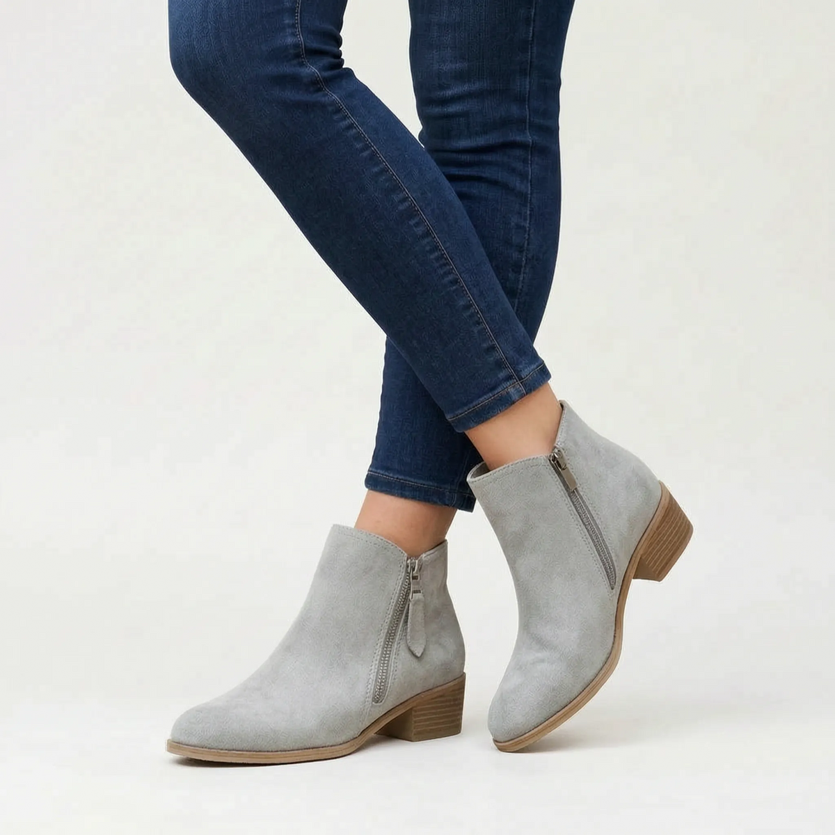 Noah│Women's Heeled Ankle Boots