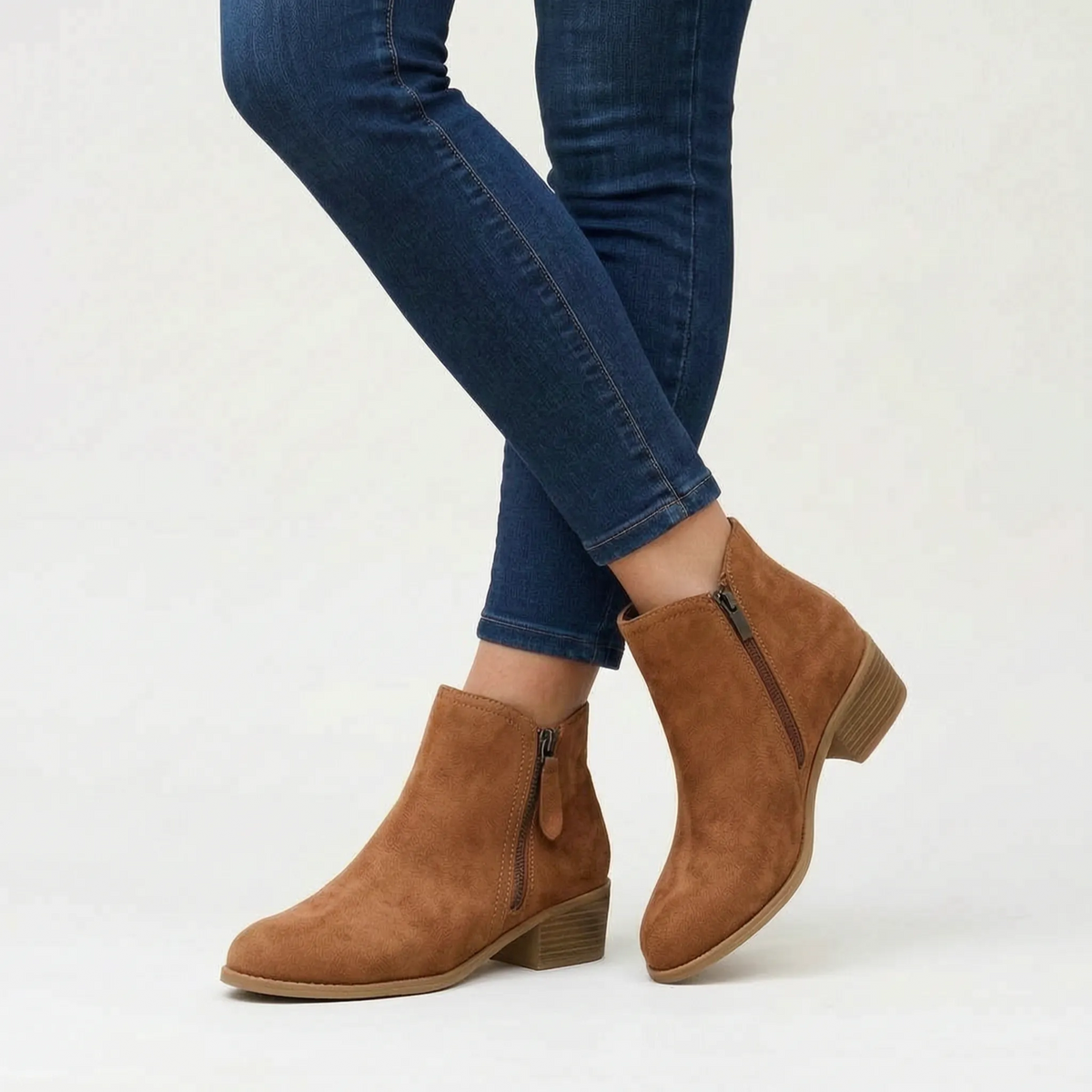 Noah│Women's Heeled Ankle Boots