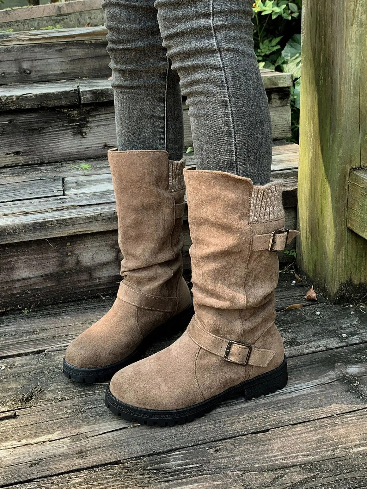 Noah | Mid-Calf Cowboy Style Boots