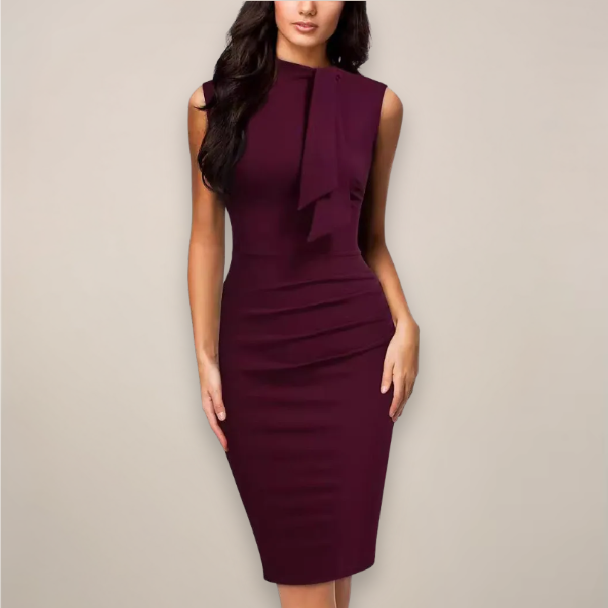 Katie | Women Sleeveless Midi Dress