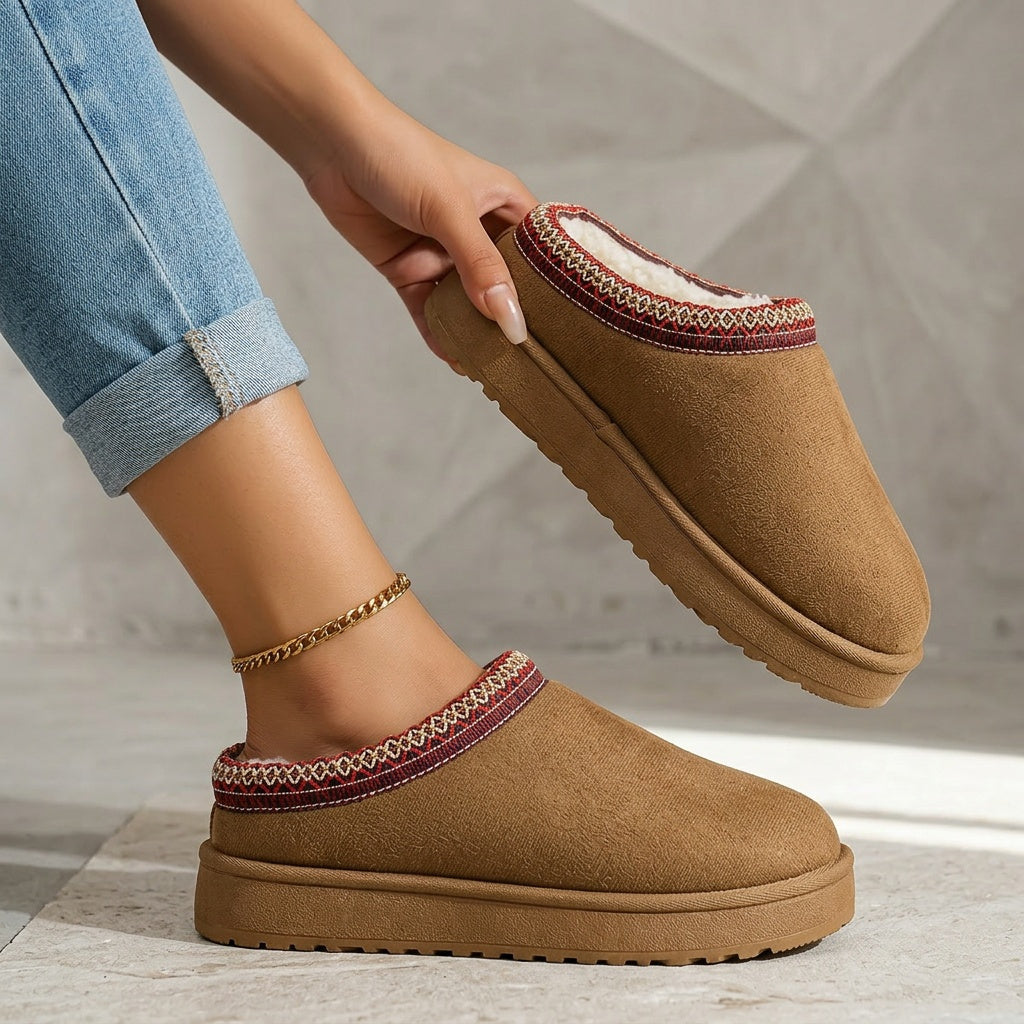Grace™ | Fleece-Lined Vintage Ankle Boots